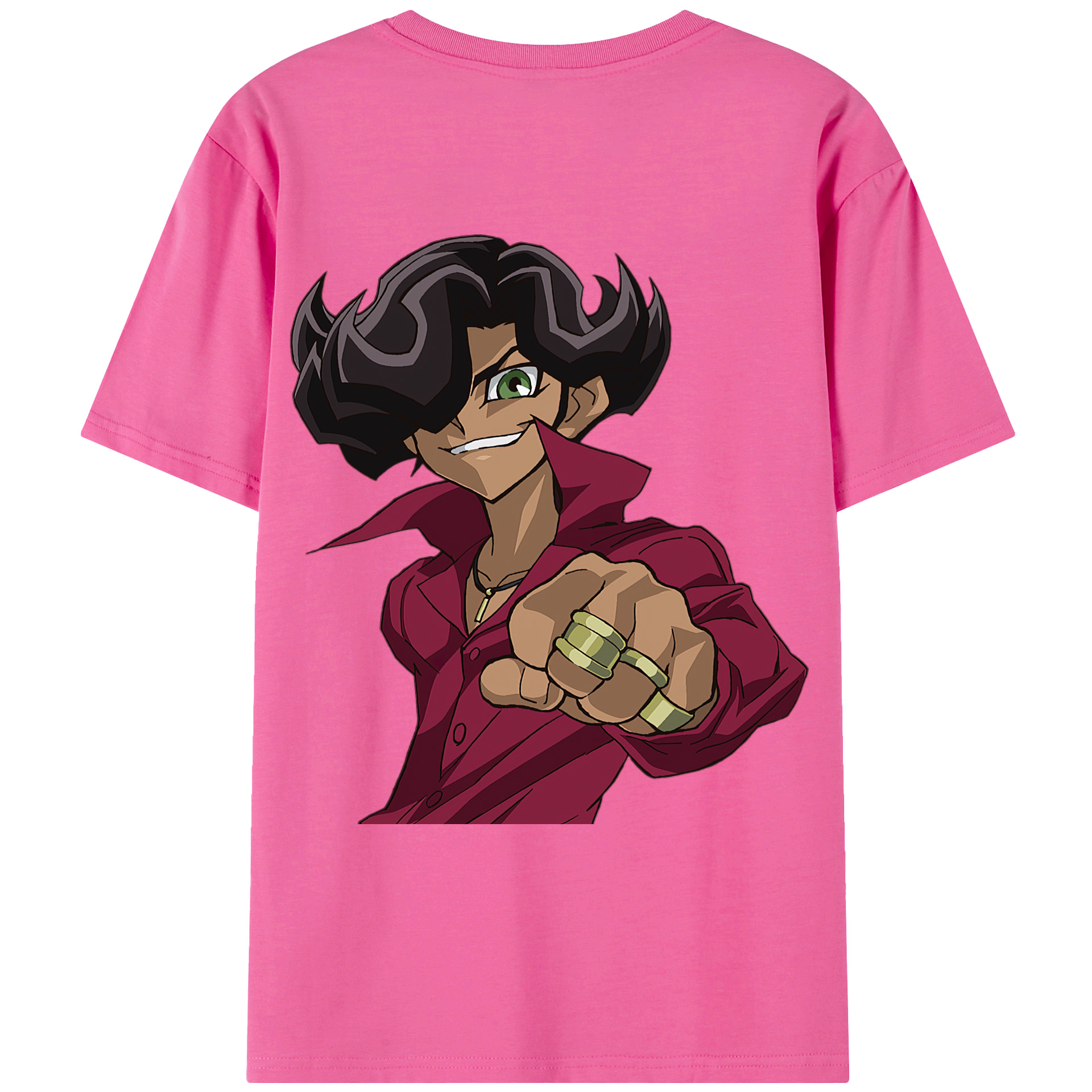 （画像用） 遊☆戯☆王 Yu-Gi-Oh! レディース半袖Tシャツ(バックプリント)
